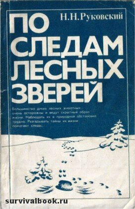 По следам лесных зверей. Н. Руковский, 1981