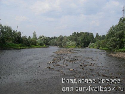 Река Каква, Свердловская обл., Россия.